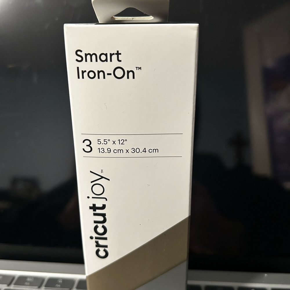 Cricut Smart Iron-On Sampler - Gold and Silver Brand New